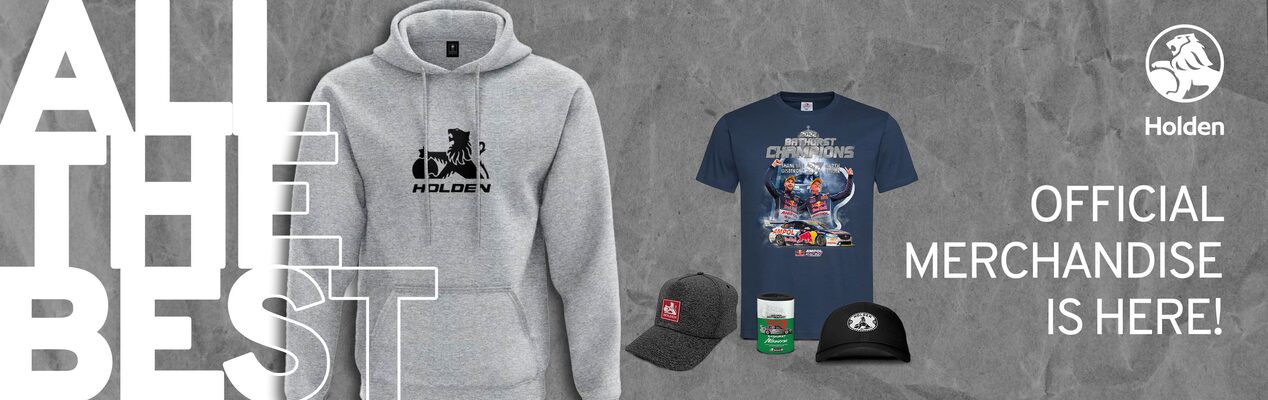 Holden Merch Slider